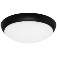 Cougar-Lancer 27Watt 3000k Oyster Light - Black & Chrome